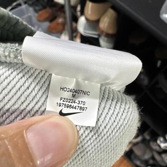 Nike pants mens medium M green dri-fit basketball loose baggy y2k 90s athletic - Picture 6 of 9